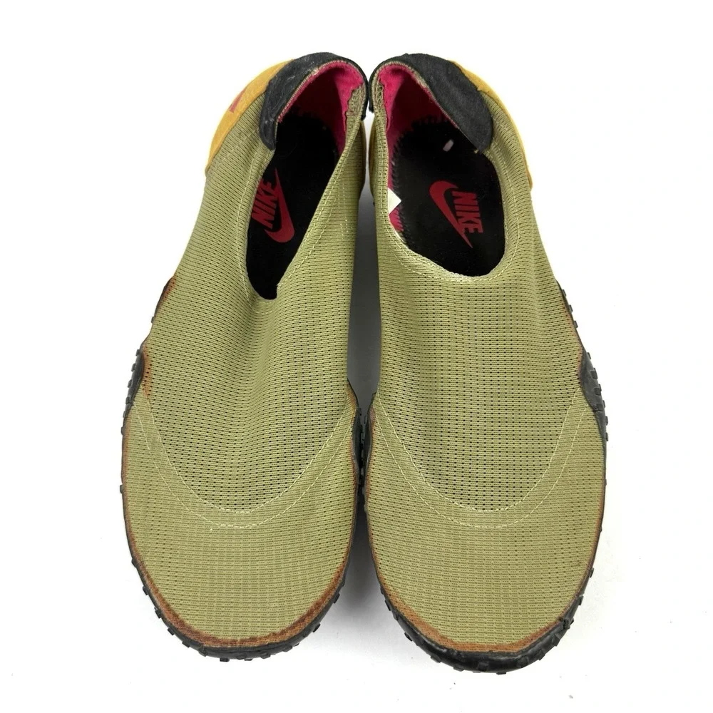 Nike Aqua Gear Mens‎ Shoes 8 Olive Green Water Slip On Vintage 90's
